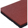 PIASTRELLE DI GOMMA  SPESSORE 3 CM ROSSO
